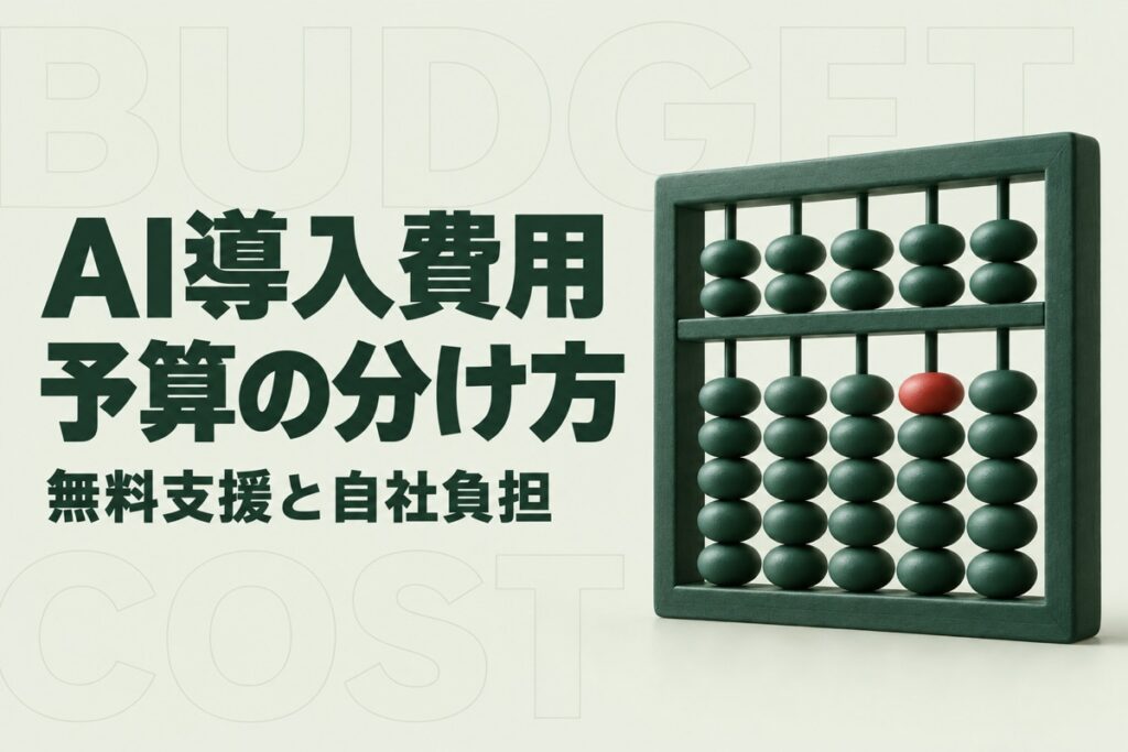 栃木でAI導入費用を見積もるには｜県の支援と自社負担、初年度予算の分け方